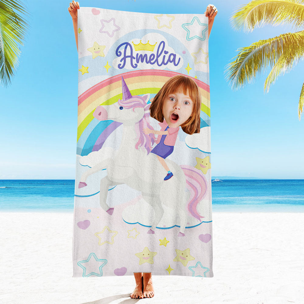 Engraved Photo Towel Gift for Girlfriend or Boyfriend Personalized Towel Personalized Gifts