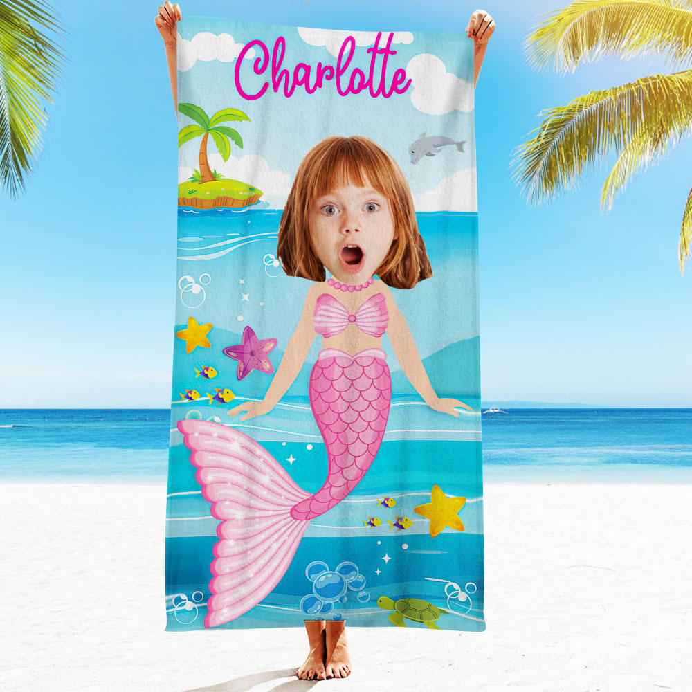 Engraved Photo Towel Gift for Girlfriend or Boyfriend Personalized Towel Personalized Gifts