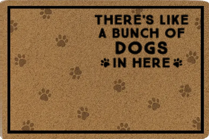 A Bunch Of Pets - Personalized Custom Doormat 664714