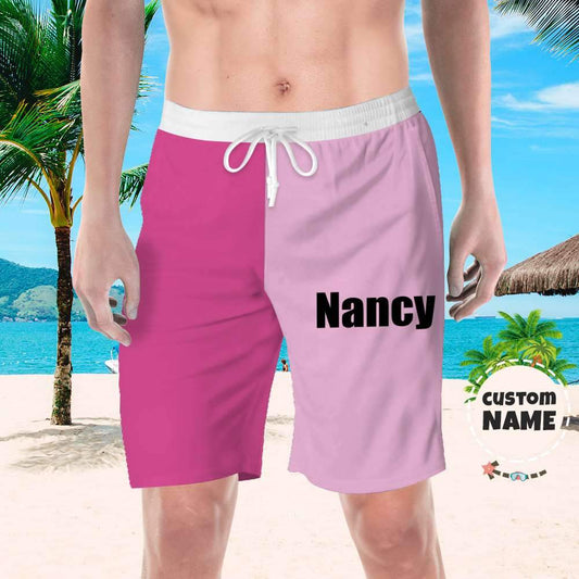 Personalized Beach Shorts Picture Swim Swimming Trunks Custom Swim Swimming Trunks with Name
